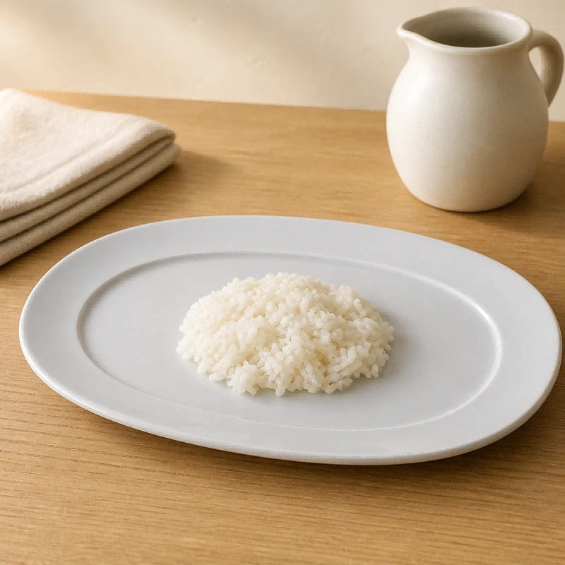 White Melamine Serving Plate best